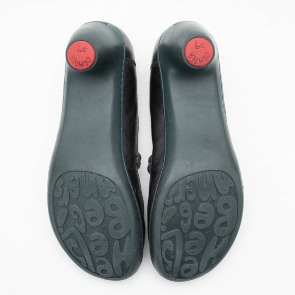 Camper Peu Nara Blue Leather Mary Jane Strap Heels Size 39 US 8.5 - Picture 7 of 8